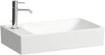 Laufen Meda mosdótál 60x35 cm négyszögletes mosdótálak fehér matt H8121137571131 (H8121137571131)