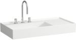 Laufen Kartell mosdótál 90x46 cm négyszögletes klasszikus-beépíthető fehér fényes H8183380001121 (H8183380001121)