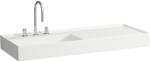 Laufen Kartell mosdótál 120x46 cm négyszögletes beépíthető fehér fényes H8133320001121 (H8133320001121)