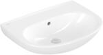 Villeroy & Boch O. Novo mosdótál 60x46 cm félkör alakú klasszikus fehér fényes 4A4062R1 (4A4062R1)
