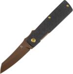 Tenable Knives Tenable Higonokami - Rose Gold Coated D2 with Black Micarta handle B2135A2