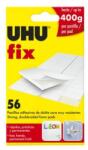 Uhu Pătrate adezive, față-verso, 56 buc, UHU "Fix", albe, 56 buc