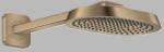 Hansgrohe Dus fix 250x160, 1jet, cu brat de dus, bronz periat (Brushed Bronze), Axor ShowerSphere 39754140 39754140 (39754140)