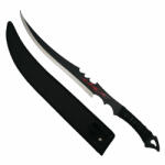 DEPOX Sabie de vanatoare, Fire Blade, maner lemn, 70 cm, teaca inclusa (0754)