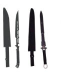 DEPOX Set doua sabii de vanatoare, DEPOX®, Cold Blood, 71 cm (0732)