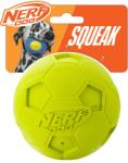 NERF DOG Minge de fotbal Nerf Dog din cauciuc, cu piuitor, pentru câini, 10 cm