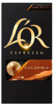 Douwe Egberts Kávékapszula, Nespresso® kompatibilis, 10 db, JACOBS DOUWE EGBERTS "L'OR Colombia