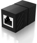 UGREEN Conector cablu de retea Ugreen Ethernet RJ45 10 Gbps negru (NW114 20390) (ad/ugreen/rj45/n)