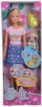 Simba Toys Papusa Steffi cu Prietenul Somnoros (105733436) Papusa