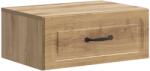 vidaXL Dulap de noapte suspendat Stejar Artizanal 49 x 34, 5 x 20 cm GartenMobel Dekor (899313)