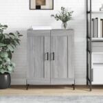 vidaXL Servanta, gri sonoma, 69, 5x34x90 cm, lemn compozit GartenMobel Dekor (830210) Comoda