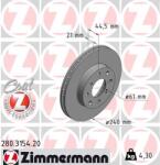 ZIMMERMANN Disc frana ZIMMERMANN COAT Z 280.3154. 20 (280.3154.20)