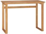 vidaXL Birou, 100x45x75 cm, lemn masiv de tec GartenMobel Dekor (325281)