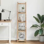 vidaXL Raft cu 5 niveluri patrate, bambus GartenMobel Dekor (242493) Biblioteca