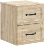 vidaXL Dulap de noapte suspendat Stejar Sonoma 34, 5 x 33 x 40 cm GartenMobel Dekor (899319)