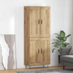 vidaXL Bufet Stejar Artizanal 69, 5 x 34 x 180 cm Lemn compozit GartenMobel Dekor (3415840) Comoda