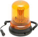 Breckner Germany Girofar LED 12V auto cu talpa magnetica si alimentare la priza bricheta (DISKA60)