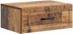 vidaXL Dulap de noapte suspendat Lemn vechi 49 x 34, 5 x 20 cm GartenMobel Dekor (899311)