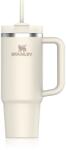 Stanley Quencher H2. O FlowState Tumbler pahar din oțel inoxidabil cu pai medium Cream 890 ml