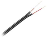  Cablu 2x RCA 3 mm negru rola pret 1m KAB0203 (kab0203)