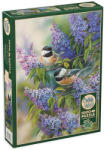 Cobble Hill Puzzle Cobble Hill din 1000 de piese - Pasari si liliac, Rozmari Millette (40166) Puzzle
