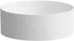 Laufen Living mosdótál 37x37 cm kerek mosdótálak fehér matt H8114357571121 (H8114357571121)