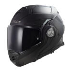 LS2 Advant X Solid Matt Negru Casca Moto Flip-Up ECE 22.06 1600gr cu Pinlock și Sunvisor 16-16-901.1BL-XS (16-16-901.1BL-XS)