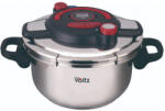 Voltz OV51311B9 nyomásfazék, 9 l, max. 100 kPa, biztonsági szelep, indukciós, rozsdamentes acél, inox