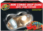 Zoo Med Mini Deep Dome | Mini dupla lámpatest - 2x100 W