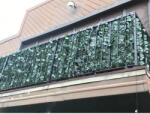 Breckner Germany Gard viu artificial verde 1 x 5 m, rezistent UV, pentru gard si balcon (BK78289)