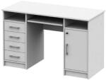 TEMPO KONDELA B9 fehér mdf íróasztal