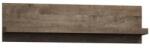TEMPO KONDELA INFINITY barna mdf polc