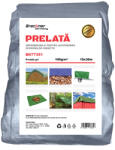Breckner Germany Prelata impermeabila gri 15x30 m cu ochiuri, 160 g/mp Breckner (BK77351)