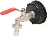 Autospeed Robinet pentru bazin IBC din alama S60x6, 1/2 inch, filet 60 mm (DISEW75)