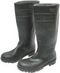 Breckner Cizme de lucru din PVC negru cu bombeu din otel, marimea 46, Breckner (BK90921)