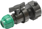 Autospeed Robinet conector pentru bazin IBC cu filet interior 60 mm si iesire 25 mm (DISEW82)