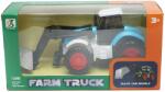  Tractor de jucarie albastru cu lama de zapada, 17, 5 cm, copii 3+ ani (DISLW91)