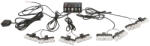 Breckner Germany Set 8 stroboscoape LED auto 12V galbene, 24W, Breckner Germany (BK92813)