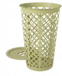 Phoenix Keskeny Műanyag szennyestartó kosár 46L Zöld Phoenix Button Laundry Basket L (73)