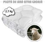 Ralex Pucioasa Pilota Damasc 100% bumbac cu umplutura din lana, extra groasa, 2.7 kg, 140 x 210 cm (RPU-63667)