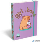 LIZZY Füzetbox, A5, LIZZYSULI, Lollipop Capybara, zöld (7470217000) - alter