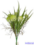  Műzöld hagymás csokor 37 cm - Zöld