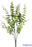  Műzöld eukaliptusz 38 cm - Fehér
