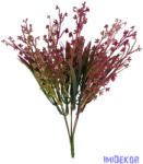  Műzöld bozontos csokor 35 cm - Mályva