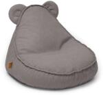 MeowBaby® Puf premium copii meowbaby outzy teddy , bean bag indoor outdoor cu urechi teddy pentru relaxare si joaca