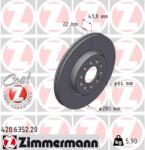 ZIMMERMANN Disc frana ZIMMERMANN COAT Z 420.6352. 20 (420.6352.20)