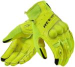 Revit Mănuși Moto de Vară din Piele Naturală și Textil REVIT RITMO · Galben-Fluo