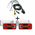 Fristom Pachet iluminare remorca L2430 + L2431 , triple + cablaj 7m, 13Pini (L2430 + L2431 + VI-070-055)