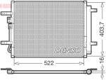 DENSO Condensator, climatizare DENSO DCN43018 (DCN43018)