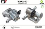 FTE Etrier frana FTE 9290360 (9290360) - fixbox